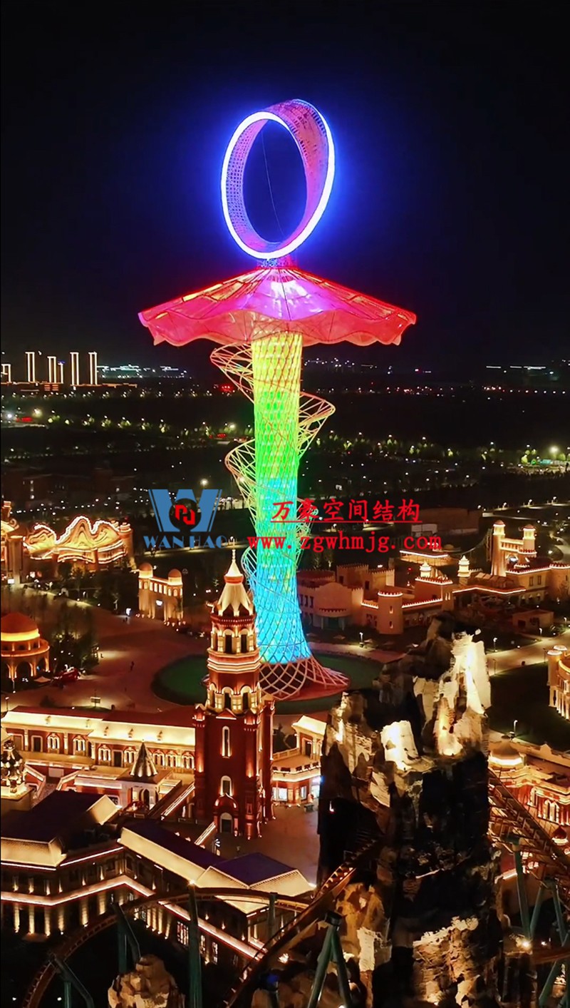 身姿輕盈，造型優(yōu)美的膜結(jié)構(gòu)建筑