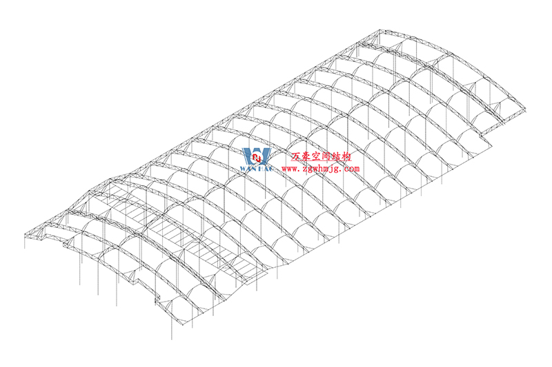 浙江真愛毯業(yè)科技有限公司廠房三屋面膜結(jié)構(gòu)工程完工大吉！