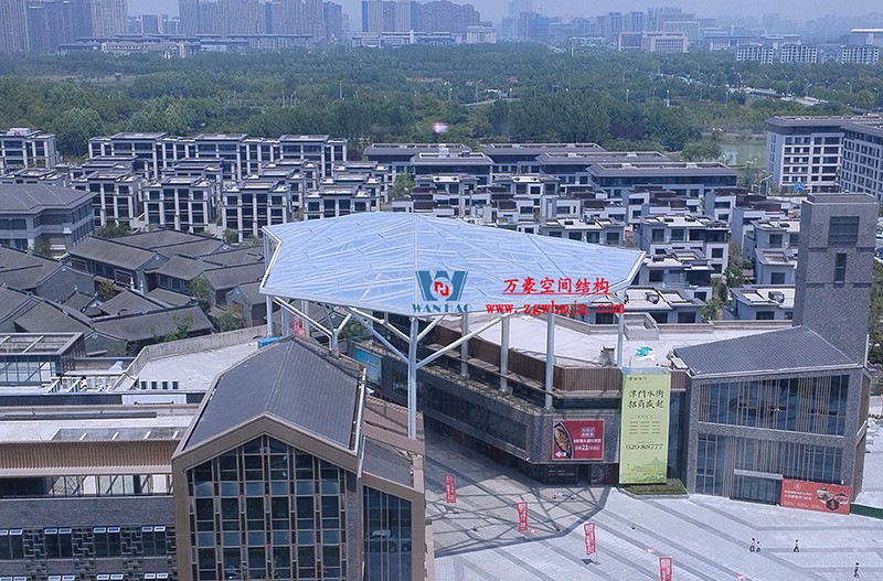 驚艷的藝術(shù)品|合肥文一塘溪津門天幕鋼結(jié)構(gòu)及ETFE氣枕膜工程 驚艷的藝術(shù)品|合肥文一塘溪津門天幕鋼結(jié)構(gòu)及ETFE氣枕膜工程