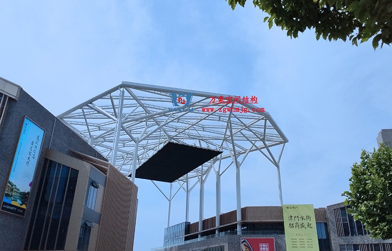 驚艷的藝術(shù)品|合肥文一塘溪津門天幕鋼結(jié)構(gòu)及ETFE氣枕膜工程 驚艷的藝術(shù)品|合肥文一塘溪津門天幕鋼結(jié)構(gòu)及ETFE氣枕膜工程