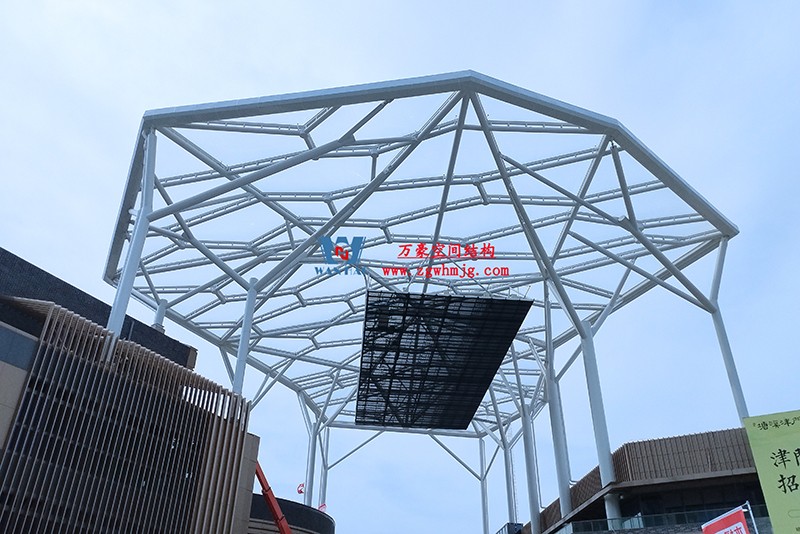 驚艷的藝術(shù)品|合肥文一塘溪津門天幕鋼結(jié)構(gòu)及ETFE氣枕膜工程 驚艷的藝術(shù)品|合肥文一塘溪津門天幕鋼結(jié)構(gòu)及ETFE氣枕膜工程