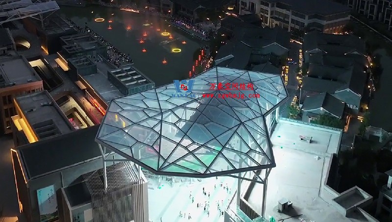 驚艷的藝術(shù)品|合肥文一塘溪津門天幕鋼結(jié)構(gòu)及ETFE氣枕膜工程 驚艷的藝術(shù)品|合肥文一塘溪津門天幕鋼結(jié)構(gòu)及ETFE氣枕膜工程