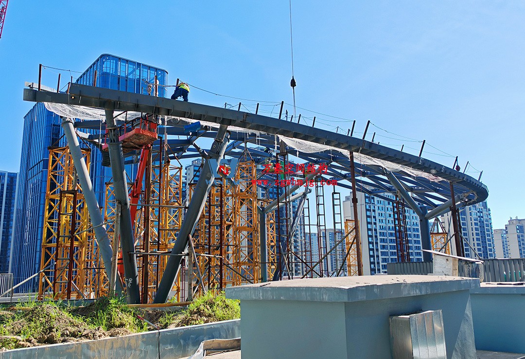 攻堅克難，全速推進|這個ETFE商業(yè)天幕迎來新進展