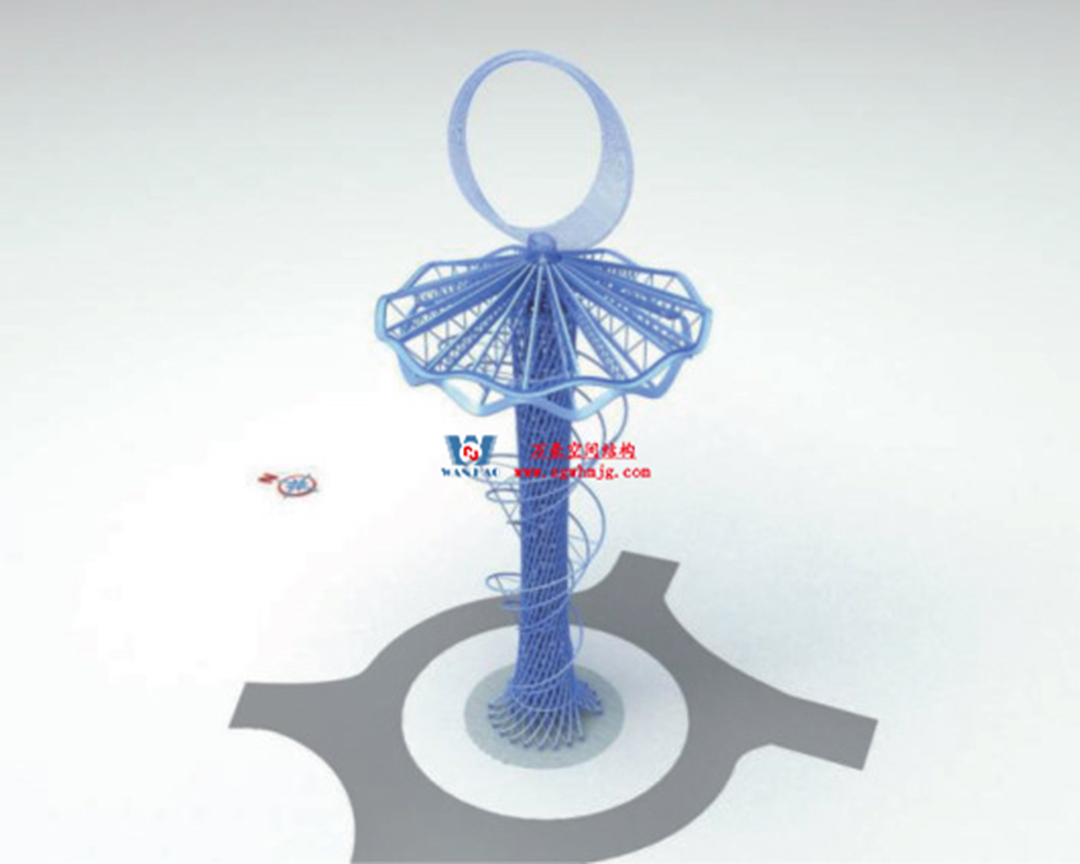 ETFE膜結(jié)構(gòu)地標(biāo)塔—以愛(ài)之名，點(diǎn)亮絲路歡樂(lè)世界