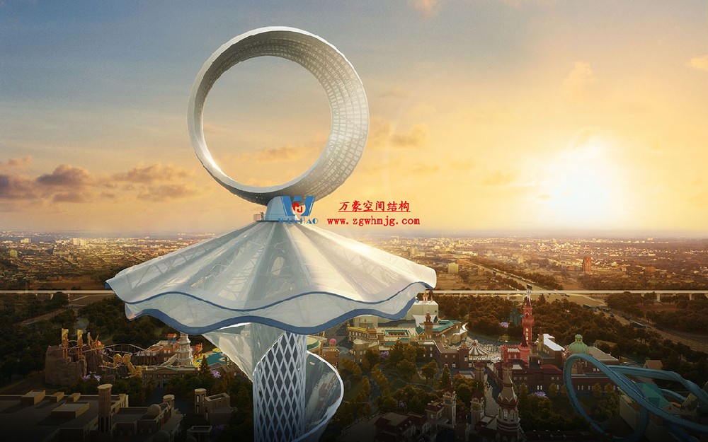 ETFE膜結(jié)構(gòu)地標(biāo)塔—以愛之名，點亮絲路歡樂世界