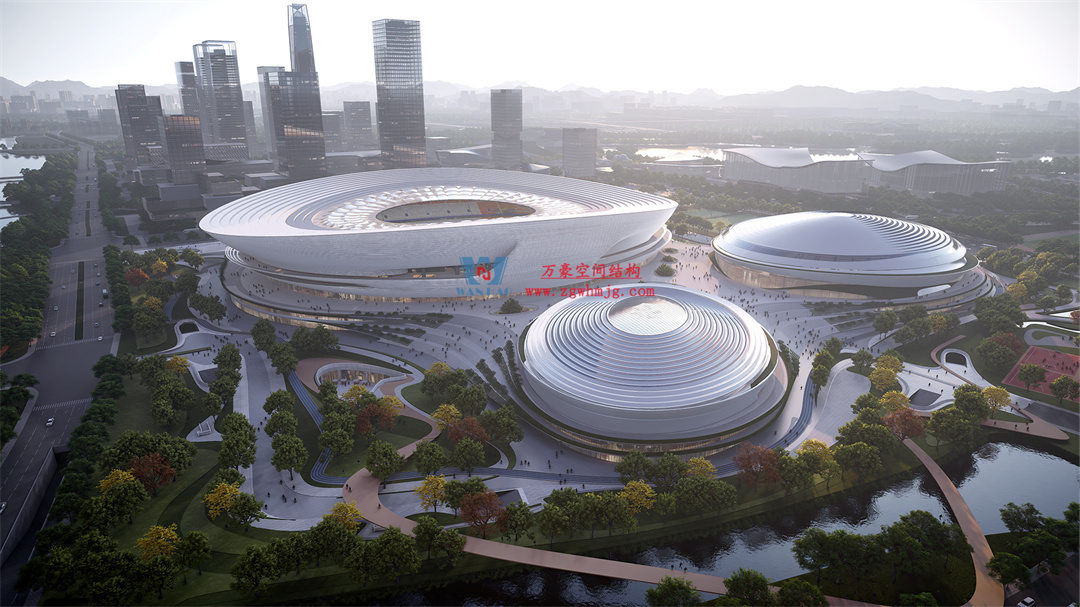 科技賦能品質(zhì)工程 | 萬豪集團(tuán)攜手浙大團(tuán)隊(duì)圓滿完成無錫奧體中心膜結(jié)構(gòu)排水試驗(yàn)驗(yàn)收