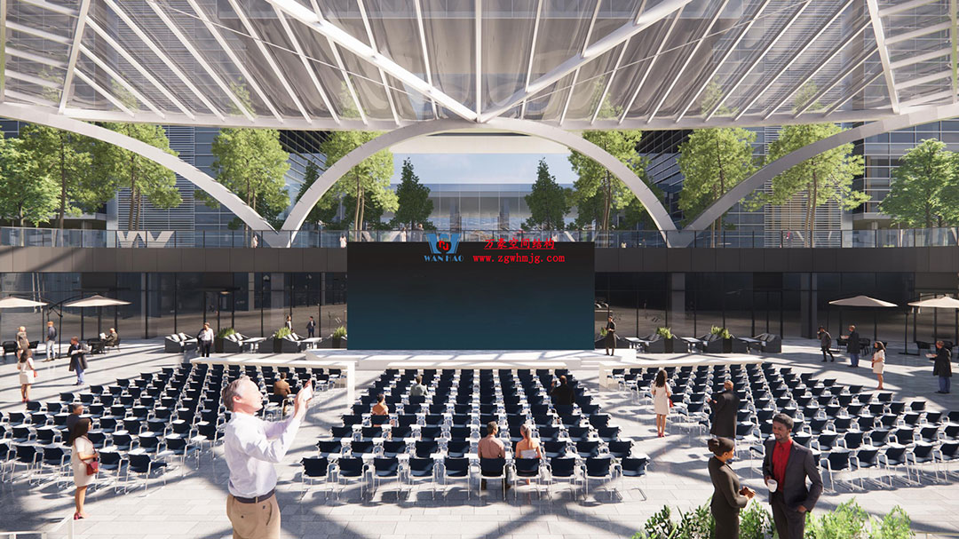 ETFE氣枕膜與雙曲面空間網(wǎng)殼結(jié)構(gòu)結(jié)合是什么樣？一起來(lái)一睹真容