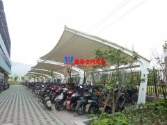 自行車棚用什么材料做較好？為什么膜結(jié)構(gòu)車棚是自行車棚的最佳選擇？