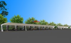 膜結(jié)構(gòu)車棚與自行車停車棚有哪些共同的特點？