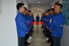 萬豪膜結構晨會學習：進入作業(yè)場所前，必須成為能夠好好回應的人